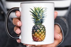 Watercolor Pineapple PNG Clipart Product Image 3