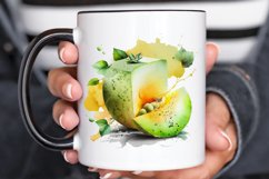 Watercolor Honeydew PNG Clipart Product Image 3