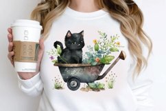 Watercolor Cute Wheelbarrows PNG Clipart Product Image 3