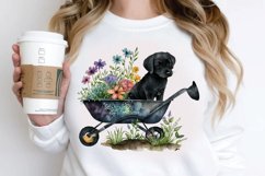Watercolor Cute Wheelbarrows PNG Clipart Product Image 3