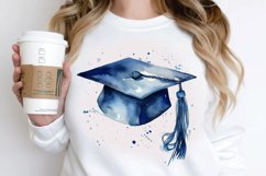 Watercolor Graduate Flower PNG Clipart Product Image 3