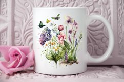 Watercolor Spring Garden PNG Clipart Product Image 3