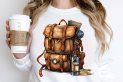 Vintage Backpack PNG Clipart Product Image 3