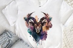 Watercolor Gothic Animal PNG Clipart Product Image 3