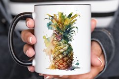 Watercolor Pineapple PNG Clipart Product Image 3