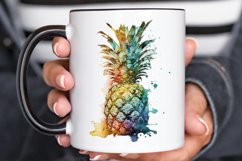 Watercolor Pineapple PNG Clipart Product Image 3
