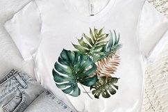 Watercolor Tropical Leave PNG Clipart Product Image 3