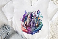 Watercolor Celestial Wizards PNG Clipart Product Image 3