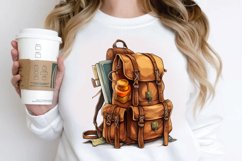 Vintage Backpack PNG Clipart Product Image 3