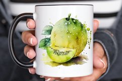 Watercolor Honeydew PNG Clipart Product Image 3