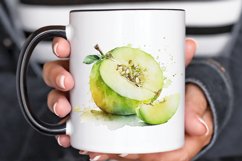 Watercolor Honeydew PNG Clipart Product Image 3