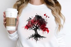 Watercolor Gothic Trees PNG Clipart Product Image 3