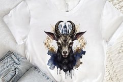 Watercolor Gothic Animal PNG Clipart Product Image 3