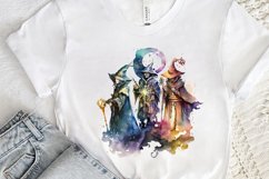 Watercolor Celestial Wizards PNG Clipart Product Image 3