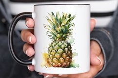 Watercolor Pineapple PNG Clipart Product Image 3