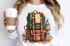 Vintage Backpack PNG Clipart Product Image 3