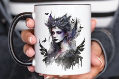 Watercolor Gothic Fairie PNG Clipart Product Image 3