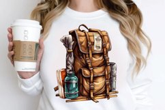Vintage Backpack PNG Clipart Product Image 3