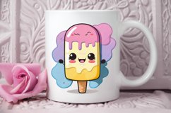 Watercolor Cute Ice Cream PNG Clipart Product Image 3