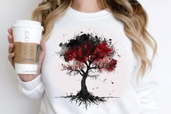 Watercolor Gothic Trees PNG Clipart Product Image 3