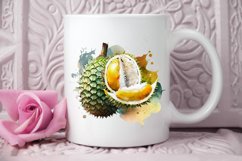 Watercolor Durian PNG Clipart Product Image 3