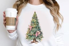 Watercolor Fairy Christmas Trees PNG Clipart Product Image 3