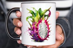 Watercolor Dragon Fruit PNG Clipart Product Image 3