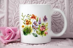 Watercolor Spring Garden PNG Clipart Product Image 3