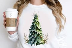 Watercolor Fairy Christmas Trees PNG Clipart Product Image 3