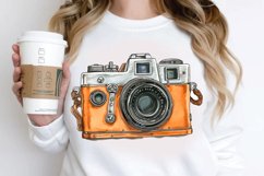 Retro Travel Camera PNG Clipart Product Image 3