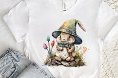 Watercolor easter bunny Gnome PNG Clipart Product Image 3
