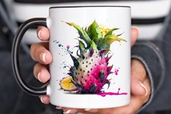 Watercolor Dragon Fruit PNG Clipart Product Image 3