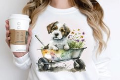 Watercolor Cute Wheelbarrows PNG Clipart Product Image 3