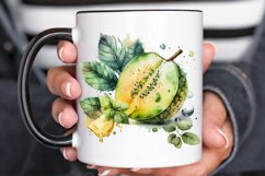 Watercolor Honeydew PNG Clipart Product Image 3