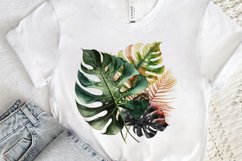 Watercolor Tropical Leave PNG Clipart Product Image 3