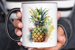 Watercolor Pineapple PNG Clipart Product Image 3