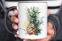 Watercolor Pineapple PNG Clipart Product Image 3
