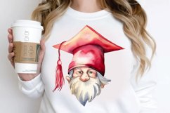 Watercolor Gnome Graduate PNG Clipart Product Image 3