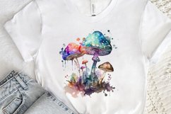 Watercolor Magic Mushrooms PNG Clipart Product Image 3