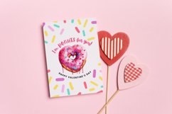 Watercolor Heart Donuts Clipart Product Image 3