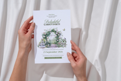 Watercolor Garden Party Clipart Product Image 3