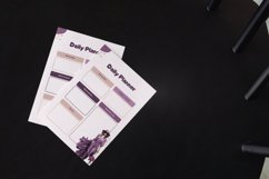 4 Watercolor Purple Fashion Clipart Product Image 3