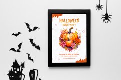 4 Watercolor Pumpkin Clipart Product Image 3