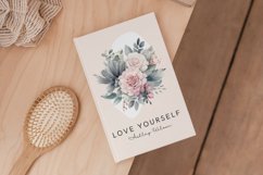 Watercolor Dusty Miller and Roses Clipart Product Image 3