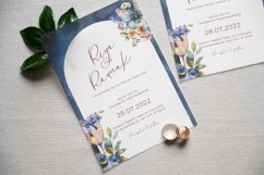 Watercolor Pastel Floral Wedding Collection Clipart Product Image 3