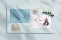 Watercolor Blush Christmas Clipart Product Image 3
