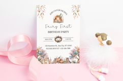 Watercolor Woodland Fairy Magic Clipart Product Image 3