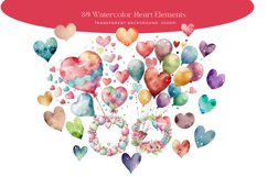 Couple Bears Watercolor Clipart Product Image 3