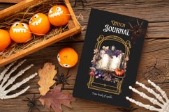 4 Watercolor Witches Spellbook Clipart Product Image 3