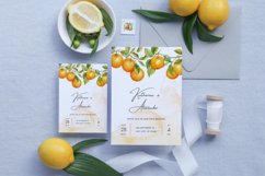 4 Watercolor Oranges Clipart Product Image 3
